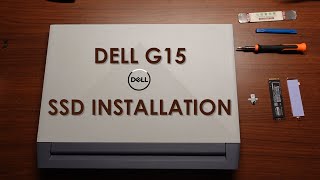 DELL G15 5515 SSD INSTALLATION [upl. by Nellak]