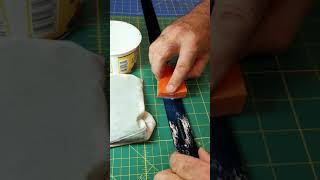 Applying Resolene acrylic finish [upl. by Sulienroc]