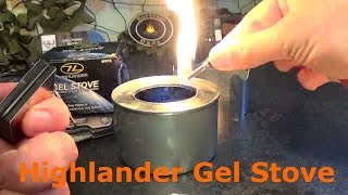 Highlander Gel Stove [upl. by Clarke]