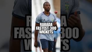 Rabadas Rise to 300 Wickets in Record Time SouthAfricanCricket RabadaTestRecord [upl. by Lebezej380]