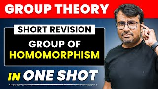 Group Theory  Homomorphism Of Group in One Shot by GP Sir [upl. by Reahard437]