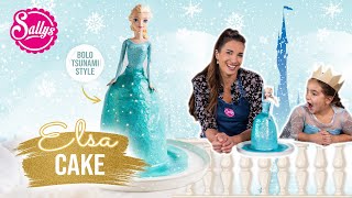 Elsa Frozen Torte  Bolo Tsunami Princess Cake  Sallys Welt [upl. by Charbonnier]