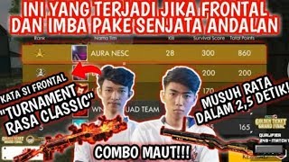 AURA NESC Menggila Di Turnamen Total Kill 28  Free Fire Indonesia [upl. by Alamac]