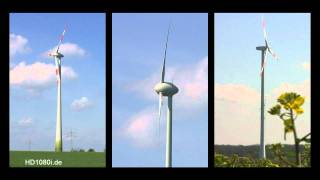 Enercon wind energy turbines in action [upl. by Dhaf]