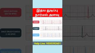 heart pulse rate normal range tamil shorts [upl. by Cressi]