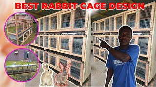 how to make rabbit cage at home 12 units room for rabbits Cage [upl. by Koffman916]