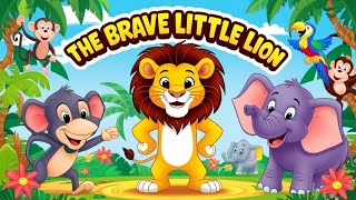 quotThe Brave Little Lionpoem for kids in englishA Jungle Adventurequot [upl. by Aileda]