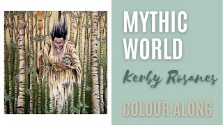 Colour Along  Mythic World by Kerby Rosanes  Baba Yaga [upl. by Yeclehc]