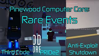 Pinewood Computer Core Rare Events [upl. by Enelyahs]