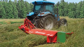 Enorossi  DMC ROLL Disc Mower with Conditioner [upl. by Aneelas]