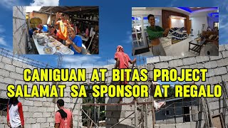 Caniguan at Bitas Project Update  Salamat sa Sponsor at Regalo [upl. by Glyn]