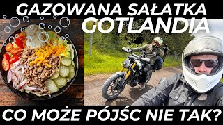 Drugi raz by tego nie zjadł Gotlandia na motocyklu [upl. by Hebrew]