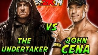 The Undertaker Vs John Cena  Wrestlemania 30 [upl. by Ramuk710]