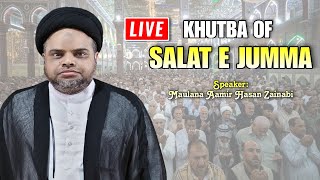 🔴Live Khutba of Salat e Jumma  7 Mahe Rabi Us Sani 14462024 [upl. by Minnie]