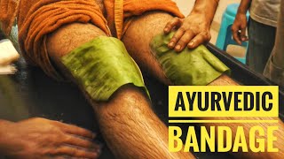 Upanaham Ayurvedic bandage for arthritis [upl. by Jeannette]