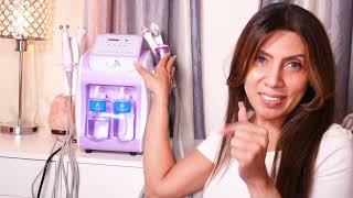 6 IN 1 Ultrasonic Hydro Dermabrasion Machine I Before And After Results  MYCHWAY [upl. by Roderick]