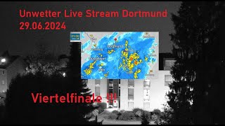 Unwetter Live Stream Dortmund 29062024 Euro 2024 Deutschland Dänemark 20 VIERTELFINLE euro2024 [upl. by Etterb]