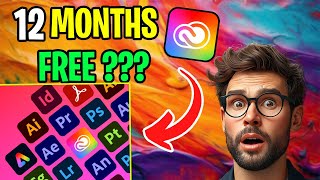 Adobe Creative Cloud 12 Months Completely Free  🎨 No Cracks No Pirating No Credit Cards [upl. by Cris]