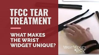 TFCC tear treatment What Makes the Wrist Widget Unique to treat triangular fibrocartilage pain [upl. by Aprilette835]