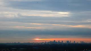 Timelapse Rotterdam Nederland 30 fps ♫  20191217 [upl. by Ramal702]