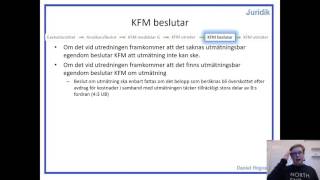 Utsökningsrätt  Del 7  KFM beslutar [upl. by Lyret]