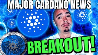 Cardano ADA Price Ready For BREAKOUT  Charles Hoskinson Weighs In [upl. by Eilema]