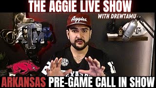 PreGame Call In Show Arkansas Razorbacks  The Aggie Call In Show 2024 [upl. by Ayiak399]