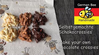 Schokocrossies selbst gemacht  Make your own chocolate crossies [upl. by Gainer298]