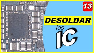 Como CAMBIAR un Circuito Integrado SMD ✅ Desoldar FACIL [upl. by Atsirtal]