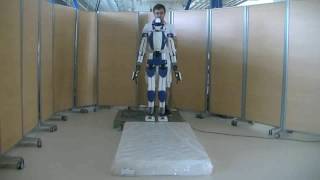 Humanoid robot fall control [upl. by Vaden]