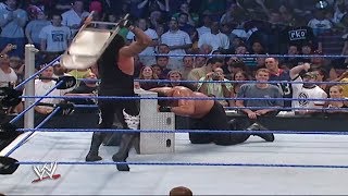 The Great Khali vs Undertaker  Greatest ever Last Man Standing Match  WWE Smackdown [upl. by Kassity]