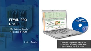 FPWIN Pro NIVEL II  1 Contadores de Alta Velocidad amp PWM [upl. by Ahsait34]