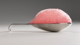 Molecular gastronomy  Beet foam Recipe [upl. by Aenneea]