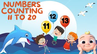 11 to 20 counting  123 numbers  One two three  123 song  1 se 10 tak ginti counting 1234 [upl. by Olifoet]