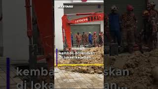 INSIDEN TANAH MENDAP  Operasi pencarian guna jentera DBKL [upl. by Naik987]