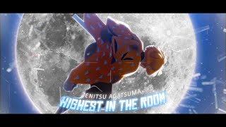 Zenitsu Agatsuma  Highest in the Room  4 K  Free Pf [upl. by Ai]