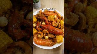 Recette Sea food Boilrecette seafood seafoodboil fruitdemer crevette homard langouste shorts [upl. by Seigler]