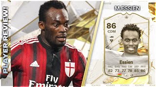 REMINDS ME OF FIFA 18 BAKAYOKO ICON 86 RATED MICHAEL ESSIEN PLAYER REVIEW  EA FC24 ULTIMATE TEAM [upl. by Em]