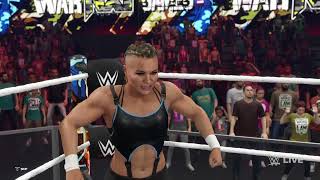 WWE 2K23 Jordan Doc Vs Ivy Nile Vs Wendy Choo [upl. by Nived255]