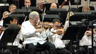 Itzhak Perlman Tchaikovsky Violin Concerto in DHollywood Bowl 91312 [upl. by Lela454]