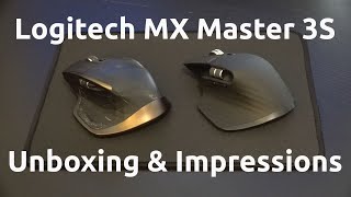 Logitech MX Master 3S Unboxing [upl. by Akamahs950]