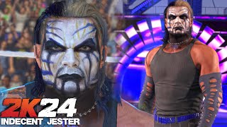 WWE 2K24 Jeff Hardy 2008 w No More Words Theme amp Entrance Graphics  WWE 2K24 Mods [upl. by Alcott472]