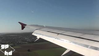 Air Berlin I Airbus A319 I Landing Saarbrücken [upl. by Demp]