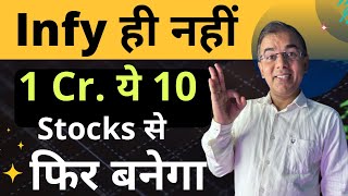 10 Best stocks  1 Rs 30 ❗ बना दे 1 Crore  Best stocks like Infosys  Wipro  Bsoft  long term [upl. by Mureil]