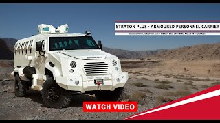 STRATON PLUS  Armored Personnel Carrier  Mahindra Armored Vehicles  Armored Personal Carrier [upl. by Leoine]