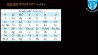 Grade 9 Chemistry Lec 20 Newland Octaves\LSS [upl. by Greiner854]