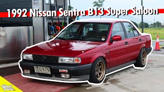 1992 Nissan Sentra B13 Super Saloon  Gts1 SR20ve [upl. by Teirrah]