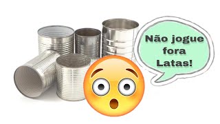 Do Lixo ao Luxo  Latas de leite em pó decoradas  Decoração de quarto com materiais recicláveis [upl. by Unni]