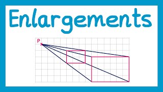 Enlargements  GCSE Maths [upl. by Lisab]