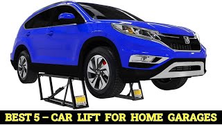 Top 5 Best Car Lifts For Home Garages 2024 [upl. by Jovi212]